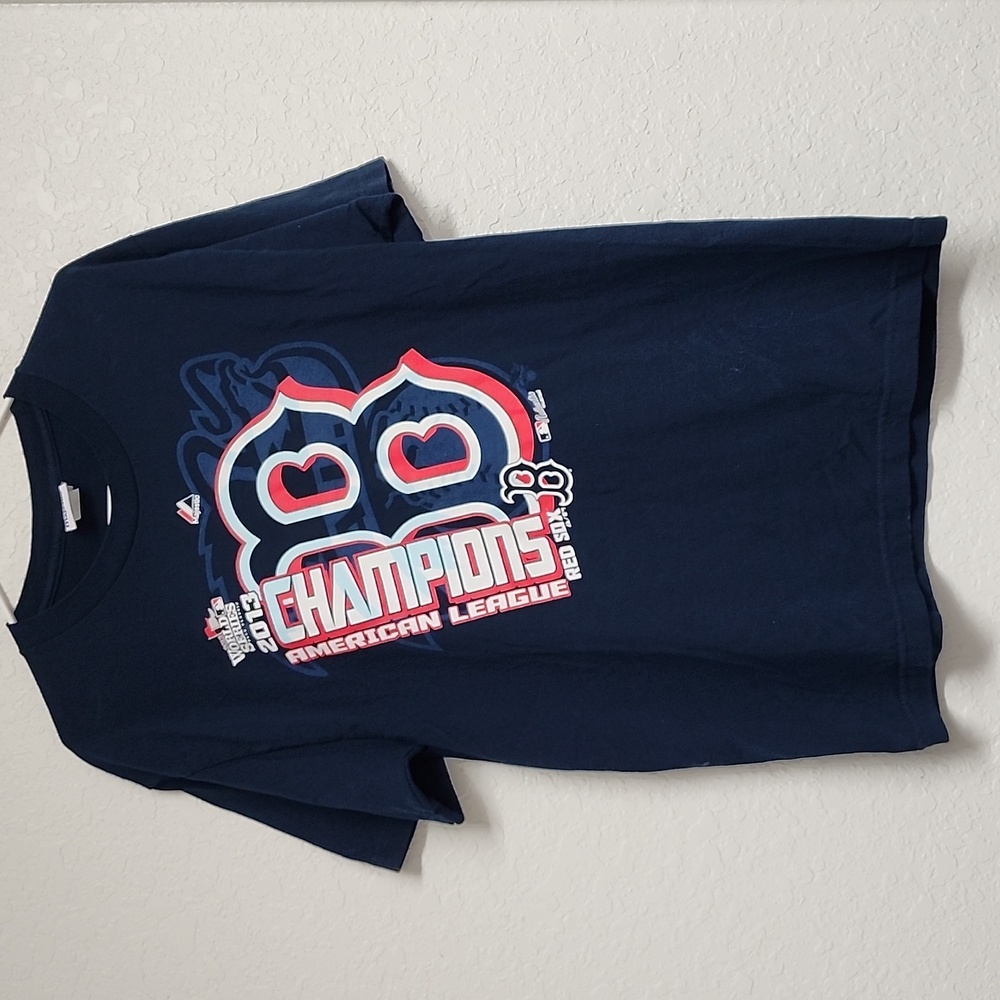 BOSTON RED SOX MLB Baseball 2013 Al Champions T Shirt